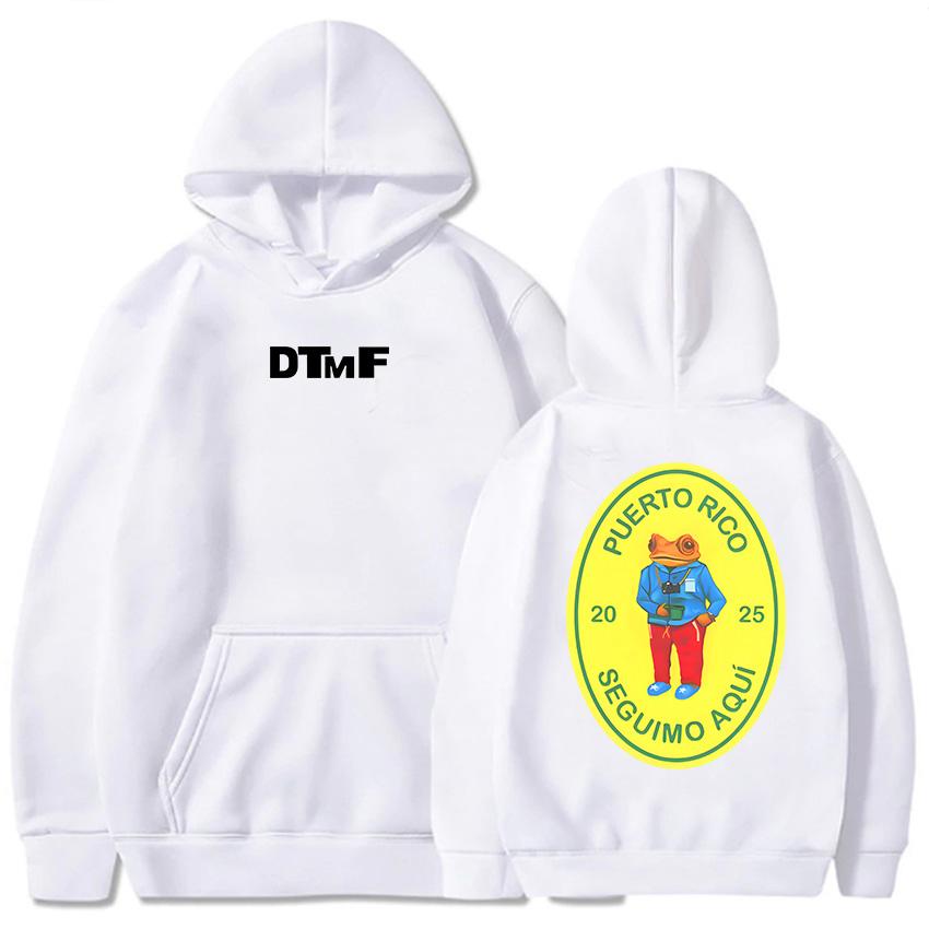 2025 Album DTMF Debí Tirar Más Fotos Hoodies Bad Bunny Fashion Singer Print Sweatshirts Cartoon Bear Graphic Clothes for Women