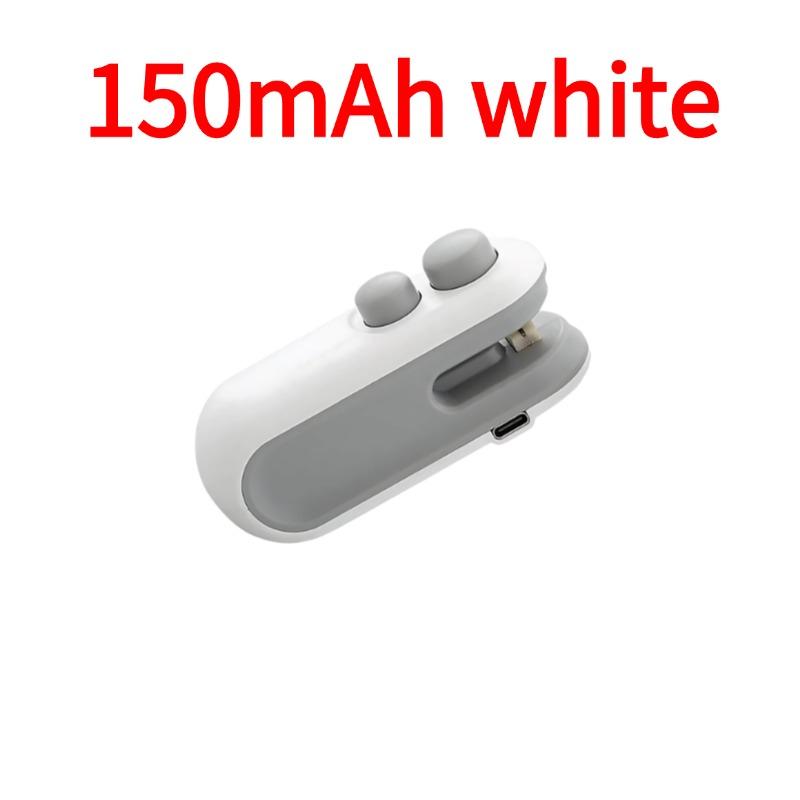 

Electric Mini Heat Bag Sealing Machine Package Sealer Bags 2in1 Plastic Bag Sealing Machine Handheld Plastic Bag Heat Sealer 150mAh white