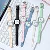 Vintage Small Square Girl'S Watch Junior High And High School Student Simple And Small Design Sense Prefectural Style Quartz