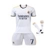 Real Madrid Vinicius Dětský fotbalový dres, Bílý, Polyesterový pro mládež
