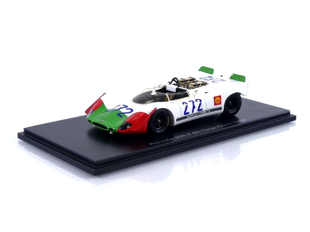 Spark Porsche 1969 Targa Florio 4th Place 1/43 908-2 #272 W.Kaushen/K.v.Wendt