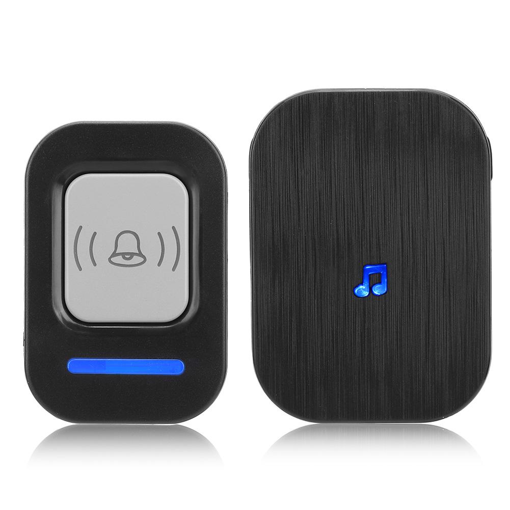 Home Wireless Doorbell 984.3ft Long Distance Music Door Chime Access Control