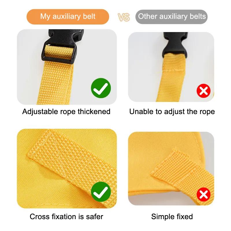 Baby Meal Strap Portable Child Seat Harness Baby Dining Chair Safety Belt Universal Children'S Seat Foldable Toddler Gifts