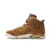 Air Jordan 6 Retro Grade School 'Wheat' (Unisex) Golden Harvest / Golden Harvest-Sail Kids' Basketball Shoes 384665 705