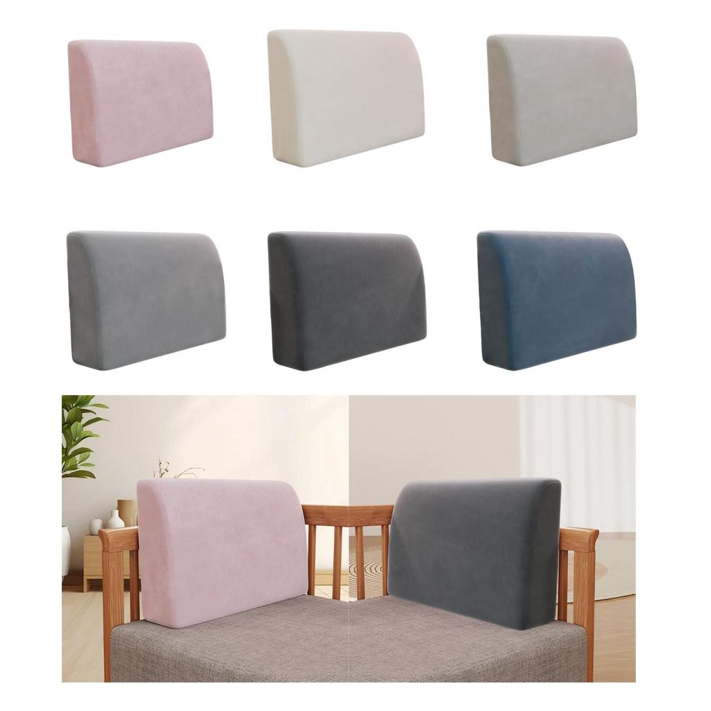 Waist Support Pillow Couch Decorative Back Support Comfortable Backrest Pillow with Zipper Sofa Office Accessory Back Pillow
