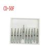 10pcs/box Dental Diamond Burs Drill FG Diamond 1.6mm Shank for High Speed Handpiece Burs