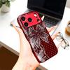 Luxury Polka Dot Lace Bow phone case mobile phones for iphone 17 pro max cover Glass for iPhone 17 16 15 14 13 12pm Pro Plus