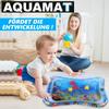 AQUAMAT Water Play Mat Inflatable Baby XXL Water Mat with Water Animals