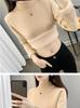 Women's Trendy Thickened Knit Pullover: 2025 Autumn/Winter Long Sleeve Round Neck Sweater