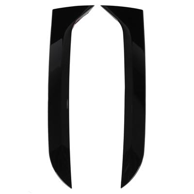 2pcs Rear Window Side Spoiler Glossy Black Modification Replacement for MK1 2007‑2016