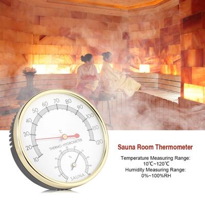 İç Mekan Metal Termometre Higrometre Sauna Odası Aksesuarı