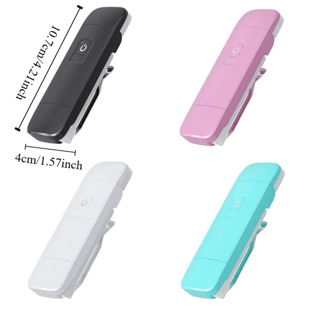 Mini LED Clip on Book Light Rechargeable Eye Protection Mini LED Book Light Flip Dimmable Clip Desk Light Office