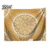 Retro Style Wall for Dorm Circular Pattern Tapestry Indian Hanging Bohemian Tapestry Rectangular Bedroom Living