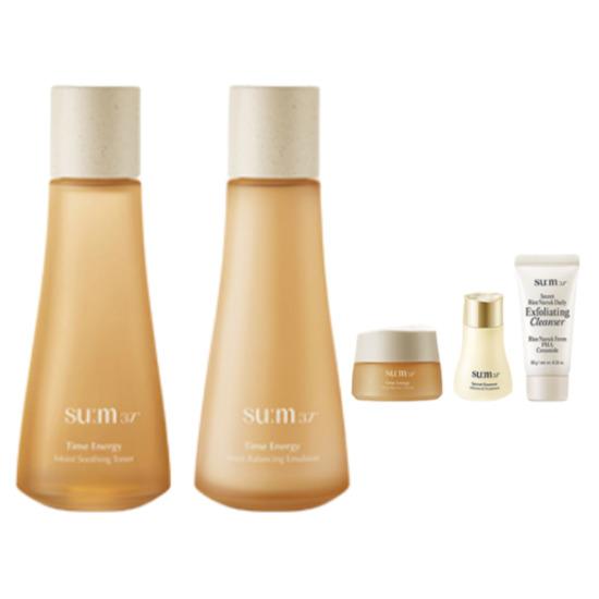 

a0237 su:m37° Time Energy Moist Soothing Barrier Care Skincare 5-Piece Set Skincare 5-Piece Set