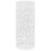 Umbrella Stands Umbrella Stand Leaves Steel White