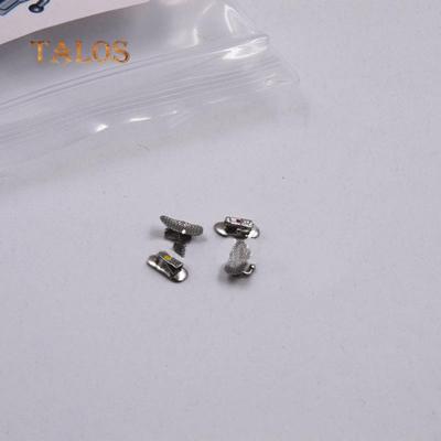 4 Stück/Packung Zahnärztliche Kieferorthopädie 1. Molar Bracket Bukkalröhrchen Klebbar Roth 022 Praktisch