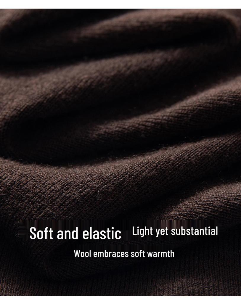 Women's High-Neck 18-Gauge Ribbed Base Layer Top - Fine Spun German Wool