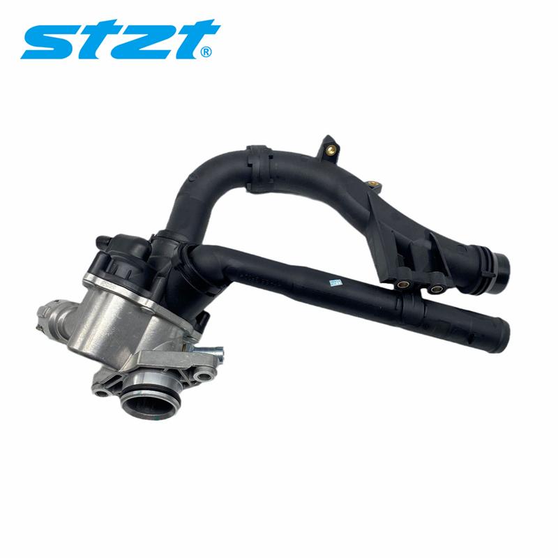 STZT 2742000115 Thermostat housing Water Flange Aluminum Head for Mercedes Benz Auto Parts W205 W212 W213 Thermostat