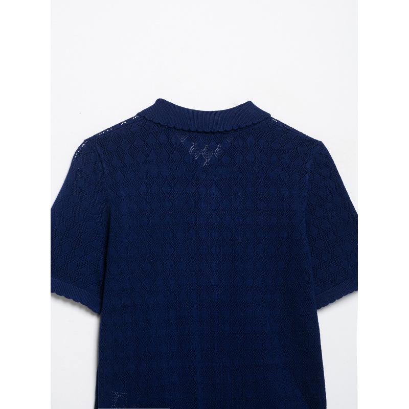 Summer 2026 Women's Loose Slimming Short Sleeve Knit Cardigan