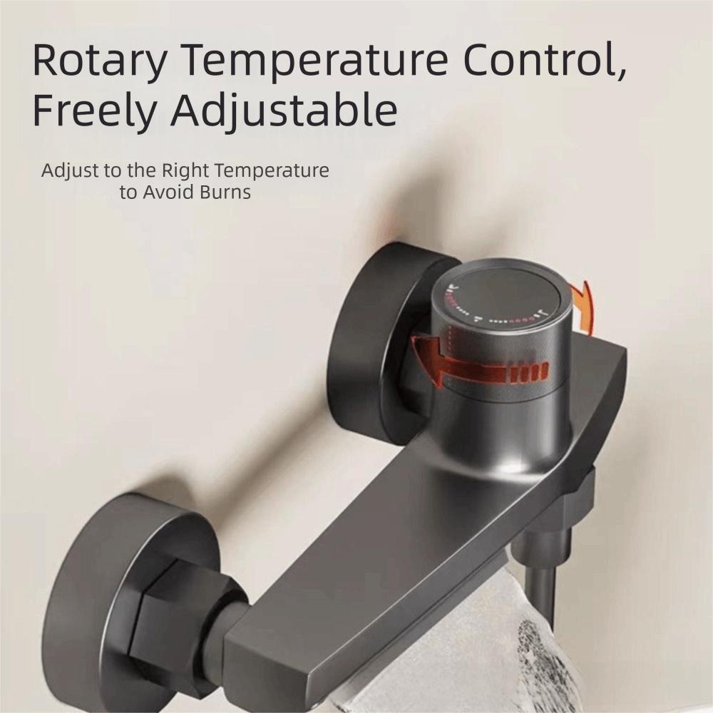 Smooth Temperature Adjustment 3-Way Bath Shower Mixer Valve  Home Upgrade