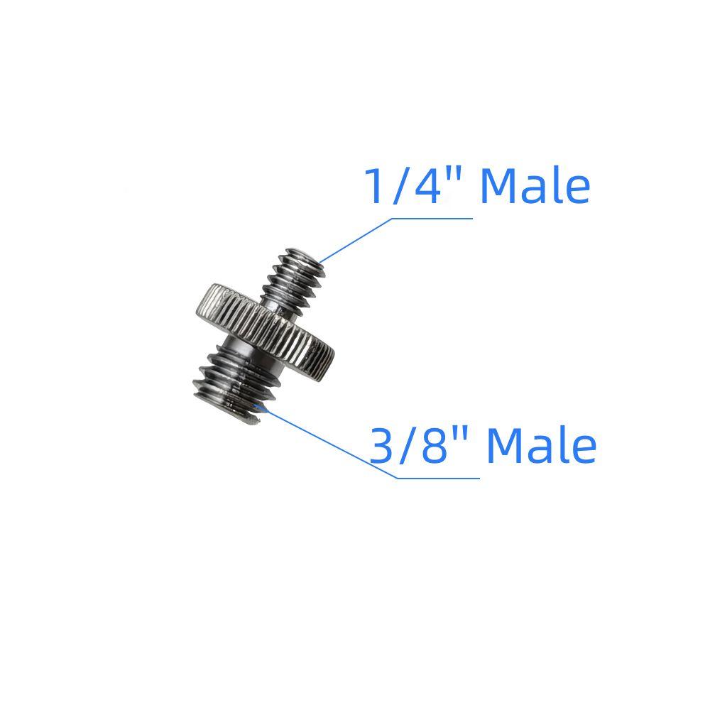 1/4" To 3/8" Mount Screw Kit 1/4 Inch Screw Convert Adapter Camera Screw Nut Set Camera Tripod