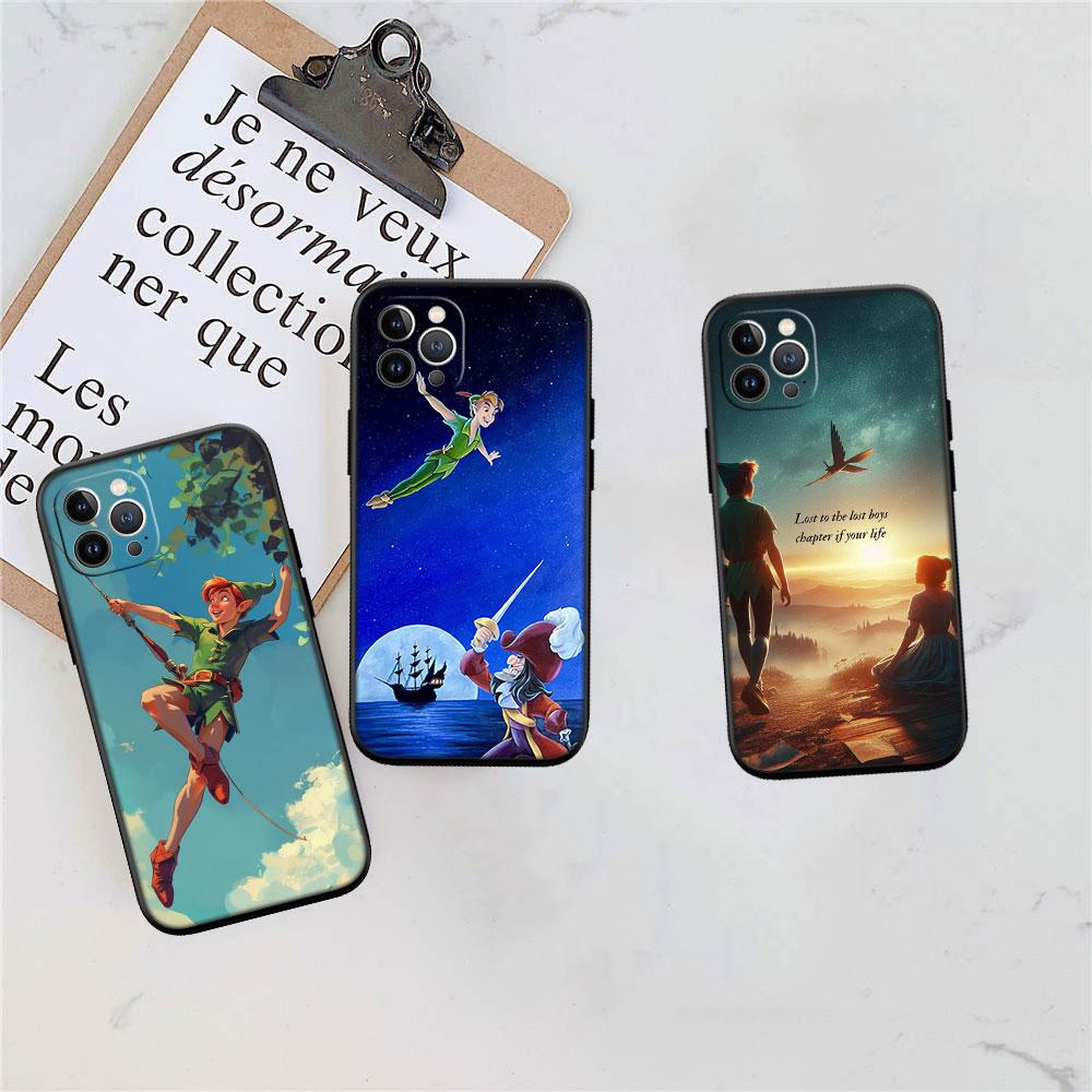 CJ85 Peter Pan Soft Shell Phone Case for OPPO A40 A60 A80 A15 A16 A16K A12 A17 A17K A54 A54S A53 A53S A55 A56 A57 A98 F23