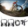 Aluminum Alloy Bicycles Brake Set Front and Rear Brake Cables and Brake Lever Kits for Mountain Bikes Easy Installation