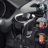 Adjustable Drink Holder Space-Saving Air Vent Mount Car Cup Holder  for Beverage/Trash Storage