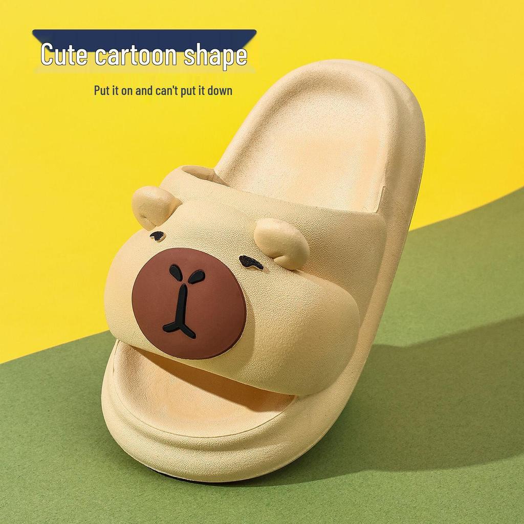 Kapibala Capybara Baby Slippers - Soft, Cute, Non-slip Sole, Perfect for All Seasons.