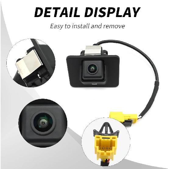 95760-2T001 Rear Reverse Camera, Replacement for Kia Optima 2.0L 2011-2013, Replacement for Kia Optima Hybrid 2.4L 2011-2013, Replaces 95760-2T101