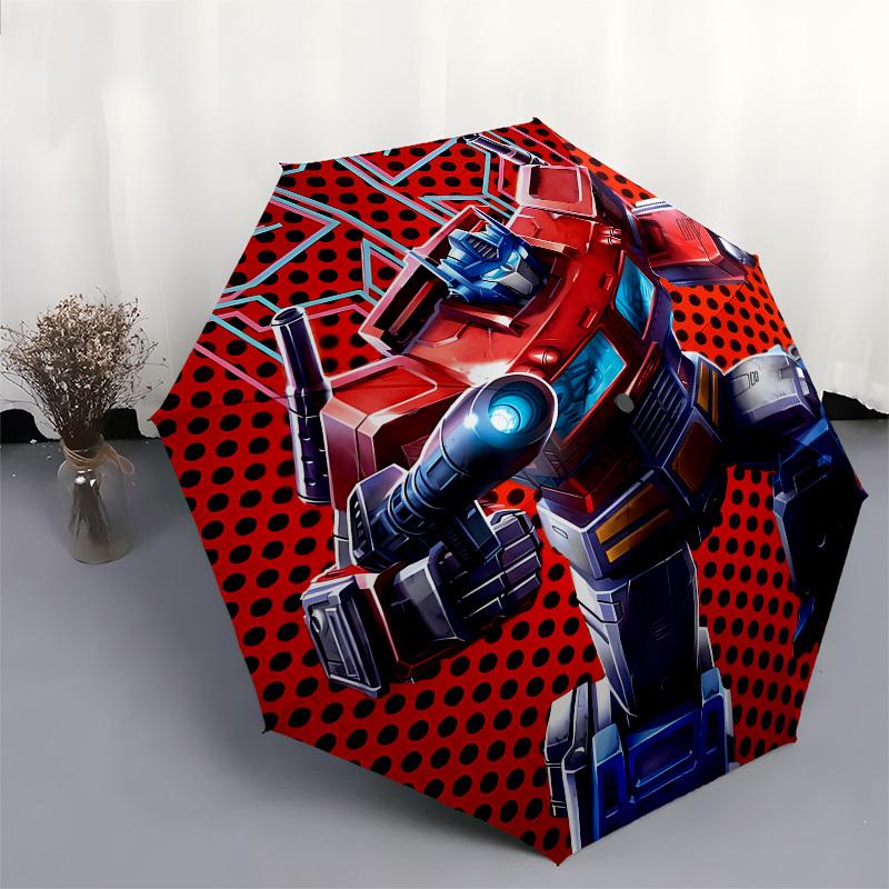 Transformer, Robot- Automatic Opening and Closing, 8-rib Structure Portable Umbrella, Suitable for Men and Women in All Seasons - Perfect Gi