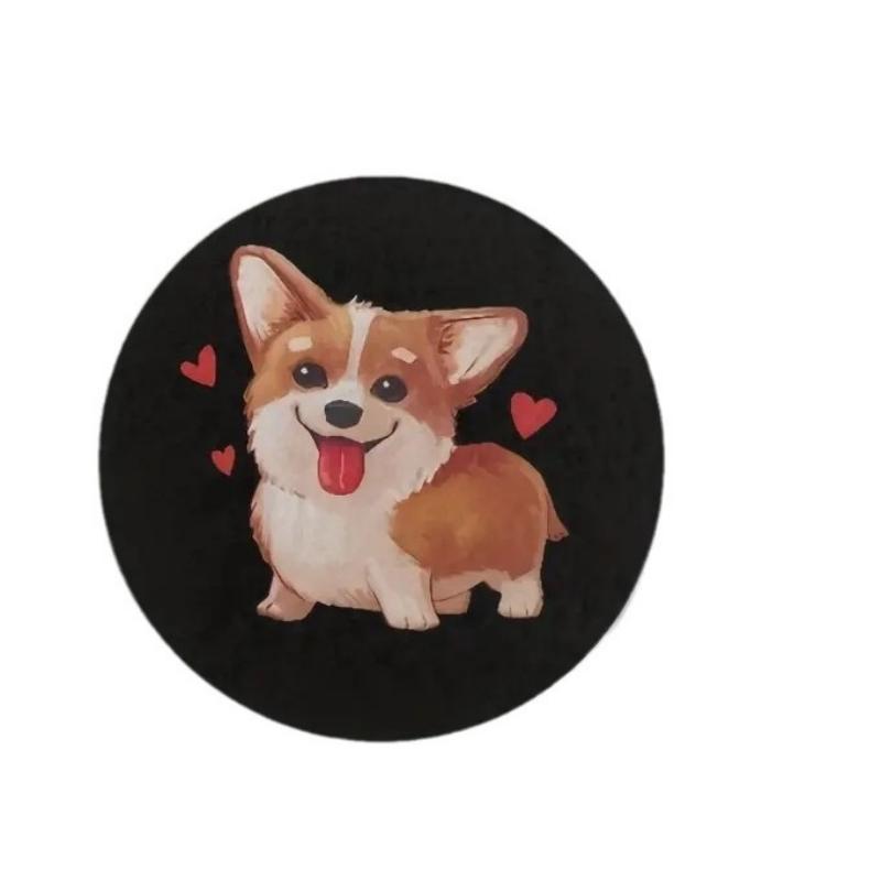 

2pcs Cute Corgi Car Water Cup Holder Anti Slip Mat Bottle Holder Plug In Cup Holder Anti Slip Cup Holder Inside Car