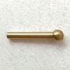KEFU Brass Pin Hooks for Perforated Boards, Fits 5mm Holes, Pack of 5
