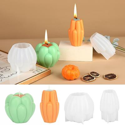 DIY Fünfblättrige Blume Knospe Tulpe Duftkerze Silikonform Gips Tropfkleber Heimwerker Dekoration Form