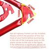 AXI Bike Disc Brake Adapter MTB Frame V Brake Mounting Converter Road Bicycle Rear Wheel Heavy Duty Conversion Accessories