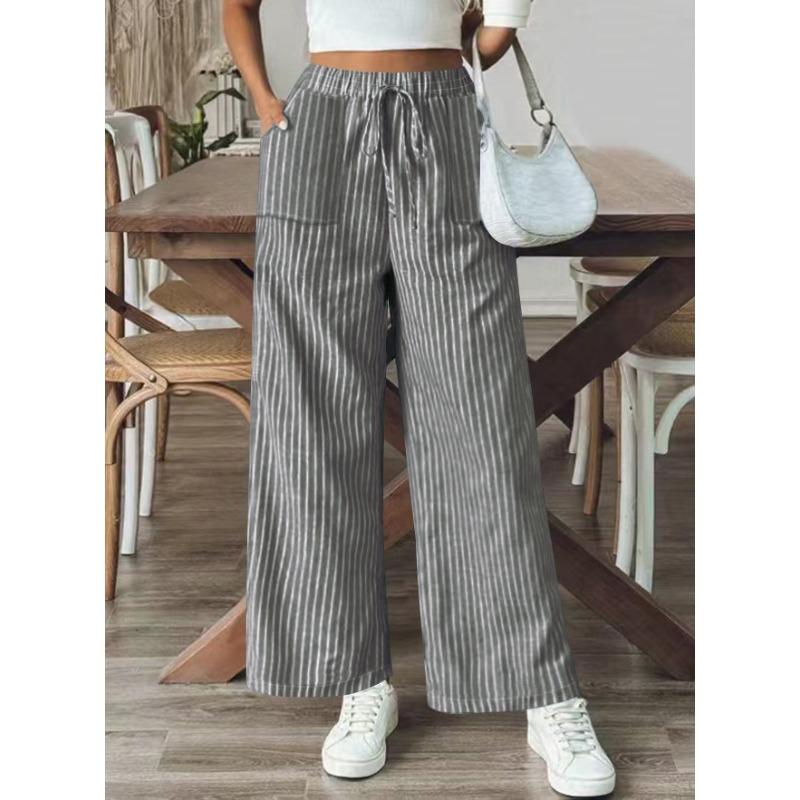 BITCED Pantaloni e capris con stampa tinta unita casual alla moda da donna
