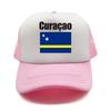 Curaao Flag Trucker Hat Summer Unisex Cool Hat Country Fans Baseball Caps New Outdoor Mesh Net Dad Gift Snapback Caps