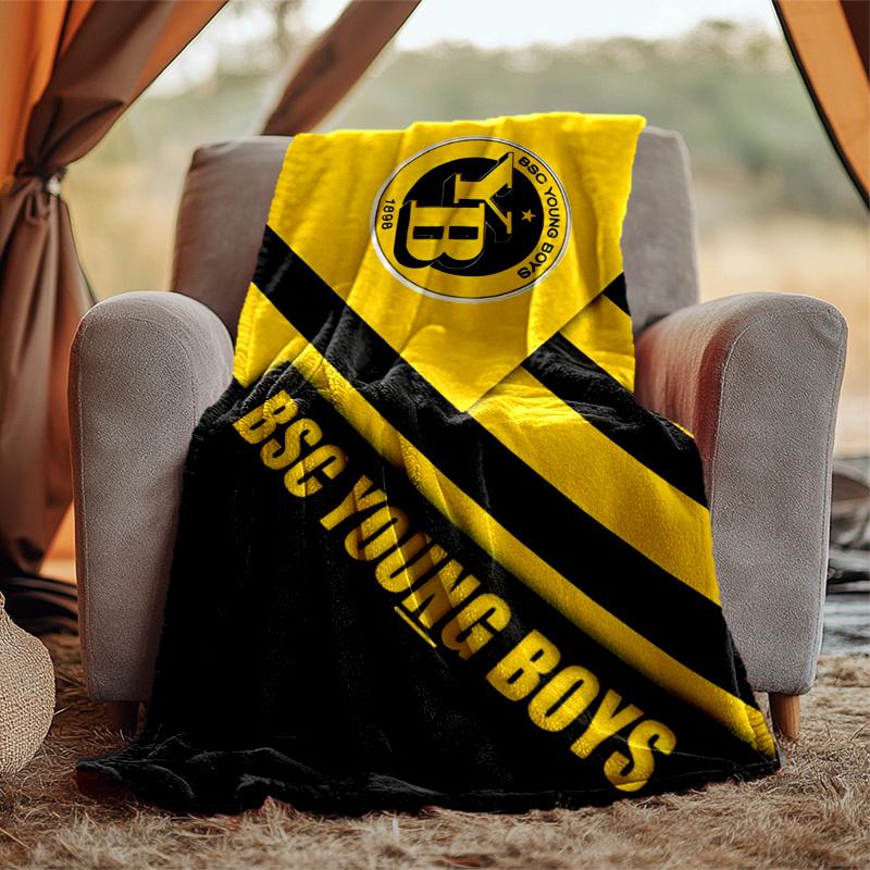 Bsc Young Boys Flannel Blanket Soft Warm All-Season Throw, Design for Camping, Car Travel, Hiking Sofa, Bed, Office Perfect Gift for Parties
