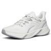 Anta Comfortable Cushioning Lightweight Abrasion Resistant Slip Resistant Low Top Running Shoes Men's White Silver Gray 112145523-5