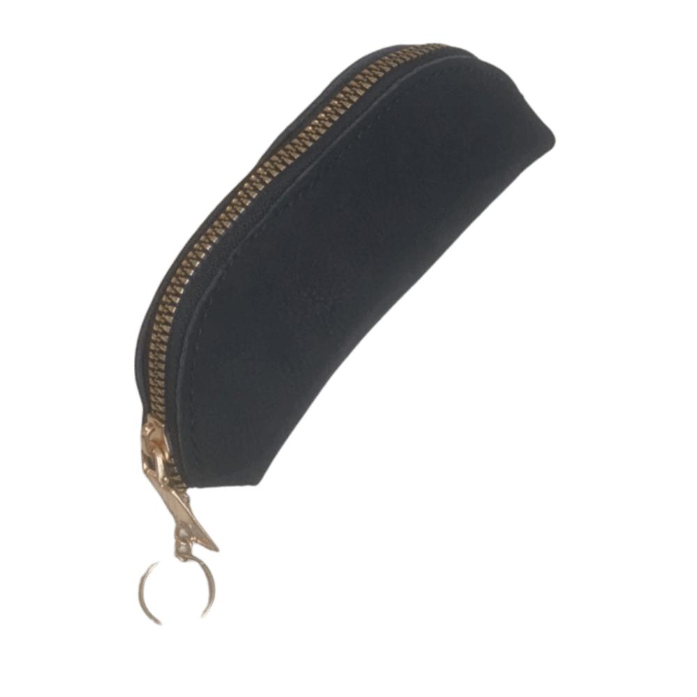 Anti-lost Men Key Ring Pouch Thin Car Key Bag Small Hanging Pouch Mini Leather Coin Purse Shopping