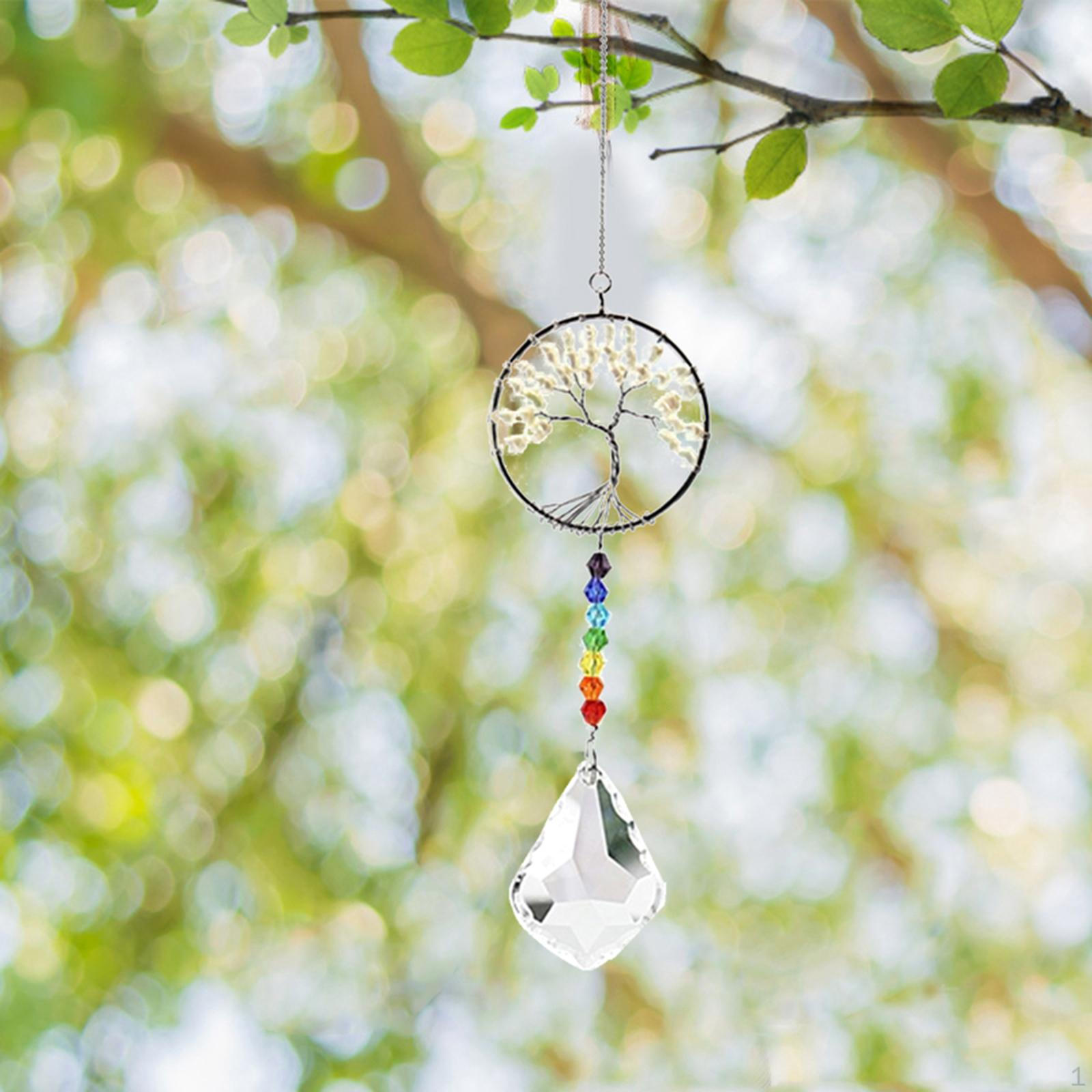 

Crystals, Chain Pendant, Beads, for Christmas, Wedding, , Cars, window decorationation Pearl Tree of Life