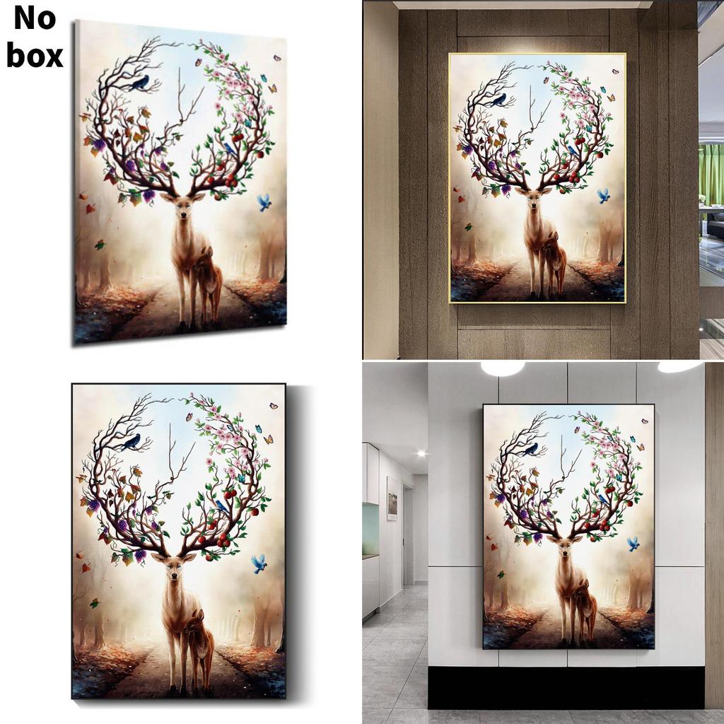 5d Canvas Wall Art With Animal Pattern For Home Office And Lounge Spaces