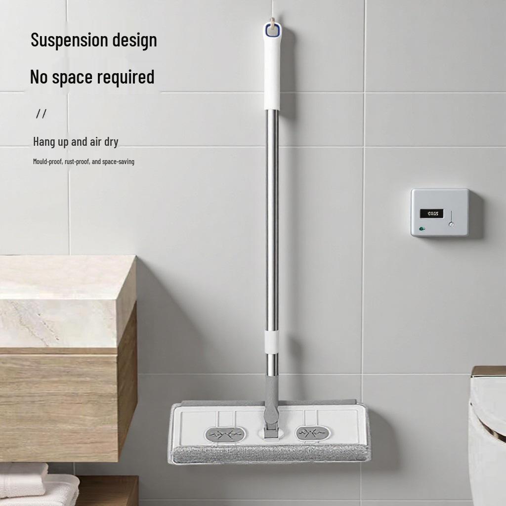 Double-Sided Telescopic Window Cleaning Squeegee & Mop
