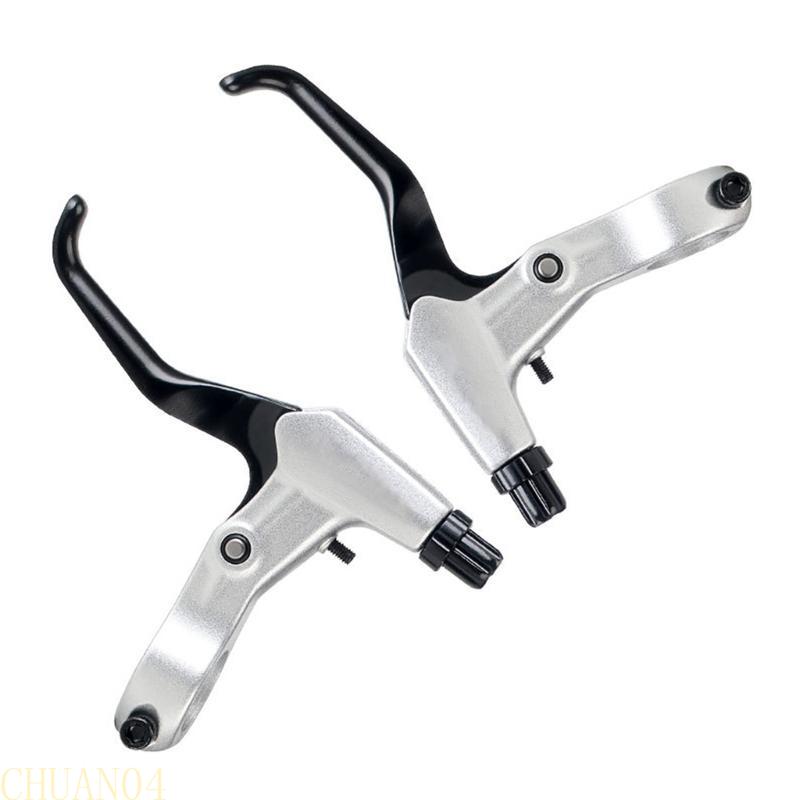 A1A2 1 Pair Bicycles Brake Lever Aluminium Alloy Bike Brake Handle V-Brake Handlebar Universal Handbrake Lever Brake