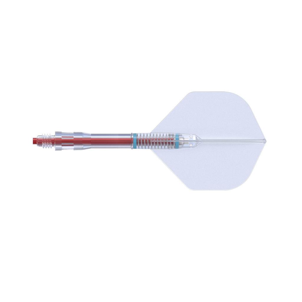 Cuesoul TERO System AK7 Carbon Dart Shaft with Telescopic Set of 3 A/B(S)/C/D(M)/E/F(L)/G/H Built-in Shaft, (CS-AK7+3TE40)