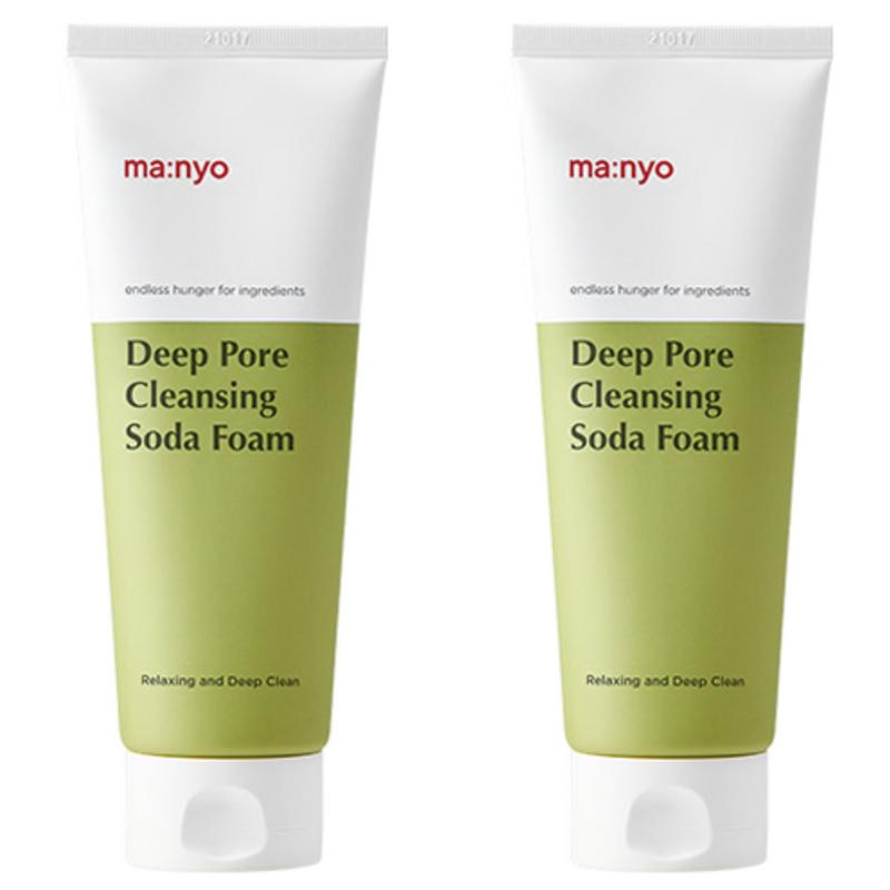 Manyo Factory Deep Pore Cleansing Soda Foam, 150ml, 2 Pcs