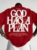 Men' And Women' Jeremiah 29 11 Verse T-Shirt - Large Print Religious Apparel, Comfortable Crew Neck