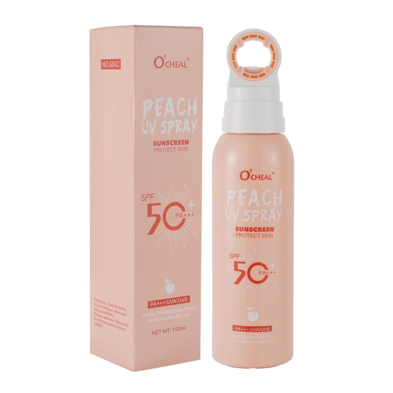 Ocheal Ou Qian Ya High Protection Peach Sunscreen Spray Sunscreen Spray