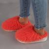 Women's Winter Plush Slip-On Slippers Warm Non-Slip Indoor House Shoes for Cold Weather Warm Slippers(Order A Size Up)
