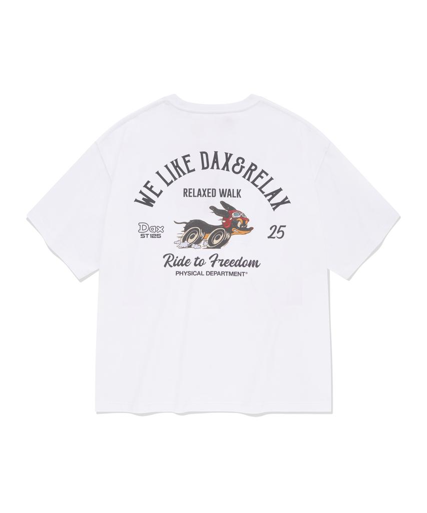 PHYPS MOTORCYCLE Dax 125 Short Sleeve White